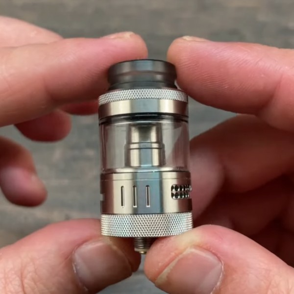 Damn Vape Nitrous RTA in stainless Steel