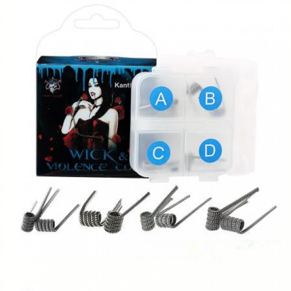 Buy Demon Killer Wick & Violence Kanthal A1 Coil Kit in Cheap Price