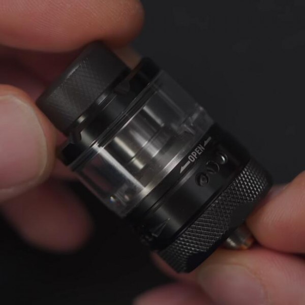 Damn Vape Doom X Mesh RTA in  | Stainless Steel