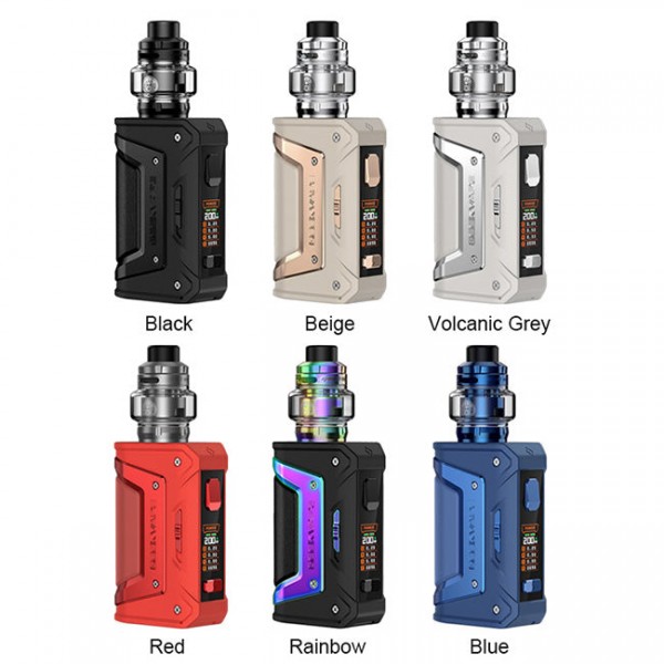 Geekvape L200 (Aegis Legend 2) Classic Box Mod Kit with display screen of 1.08 TFT