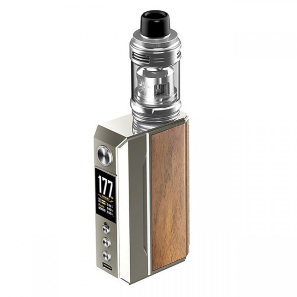 Voopoo Drag 4 Box Mod Kit Stainless Steel/Pyrex