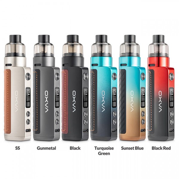 OXVA Origin 2 80W Pod Mod Kit 5ml Zinc Alloy + Leather+PCTG