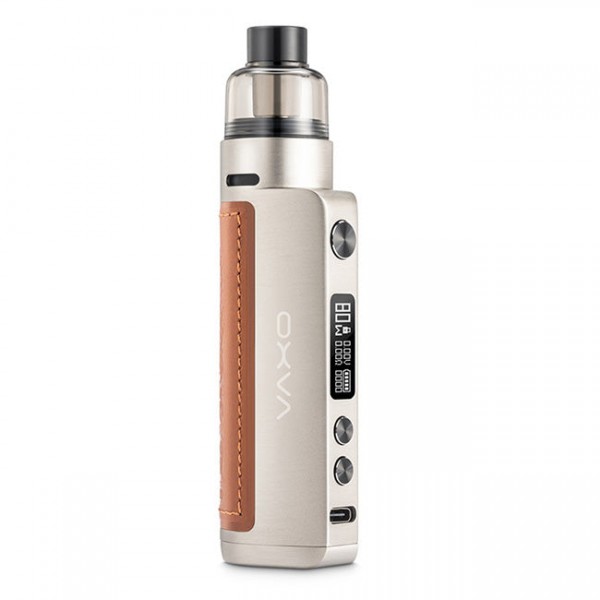 OXVA Origin 2 80W Pod Mod Kit 5ml Zinc Alloy + Leather+PCTG