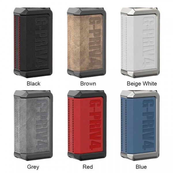 Smok G-Priv 4 230W Box Mod Powered by Dual 18650 Batteries