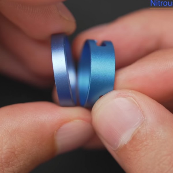 Damn Vape Nitrous RDA Beauty ring | high-quality stainless steel