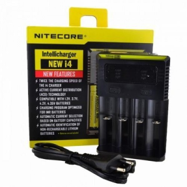 NiteCore New I4 Li-ion Battery Charger ACD Technology