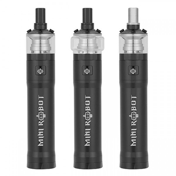 Steam Crave Mini Robot MTL Kit | Stainless Steel & Glass