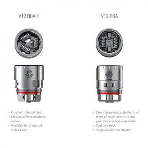 SMOK TFV12 Replacement Coil Head 3pcs Pack