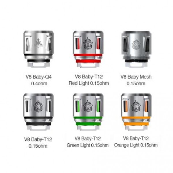 SMOK TFV8 Baby Replacement Coil Head 5pcs