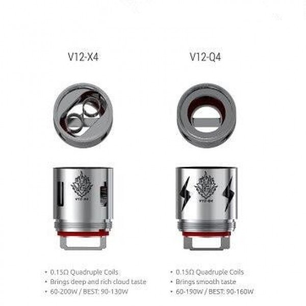 SMOK TFV12 Replacement Coil Head 3pcs Pack