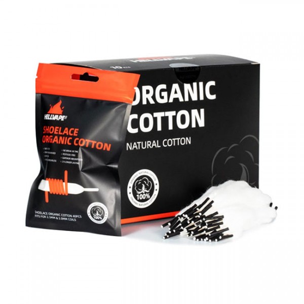 Hellvape Shoelace 100% Natural Organic Cotton | 100% pesticide free