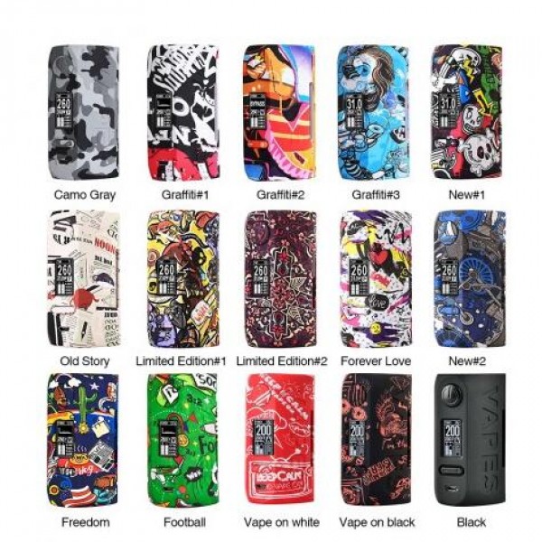 Vapor Storm Puma 200W TC Box Mod with Durable ASB Plastic