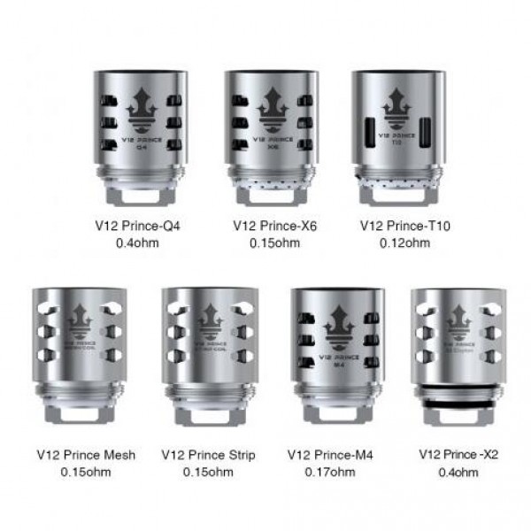 SMOK TFV12 Prince Replacement Coil Head 3pcs made of Kanthal Material