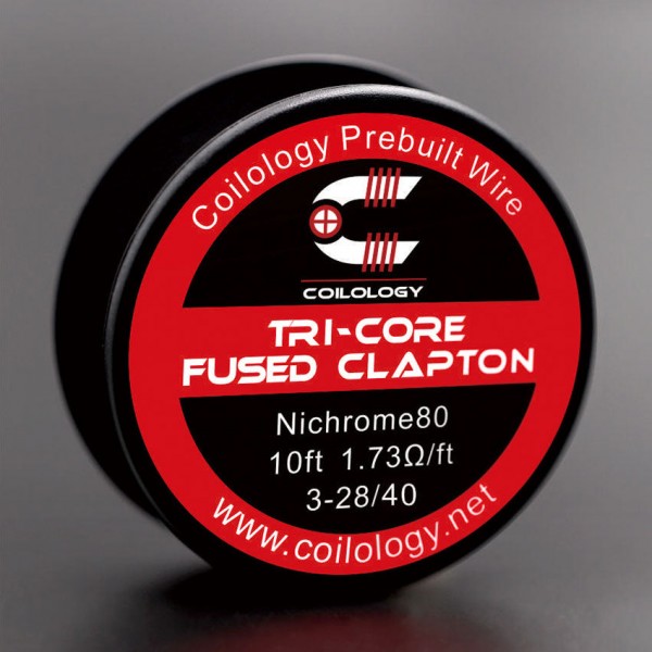 10ft Coilology Tri-Core Fused Clapton Spool Wire