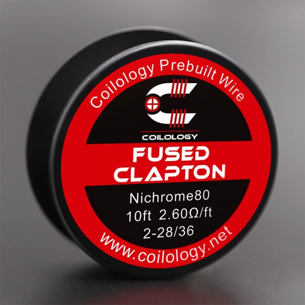 10ft Coilology Fused Clapton Prebuilt Spools Wire