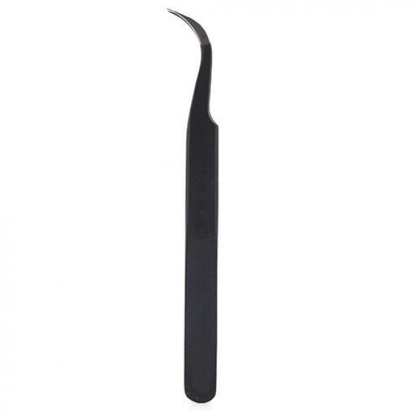 Stainless Steel Curved Tweezers Anti Acid