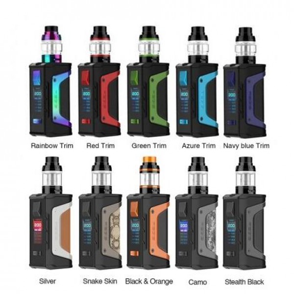 GeekVape Aegis Legend 200W TC Kit with Aero Mesh Tank on 10% Off